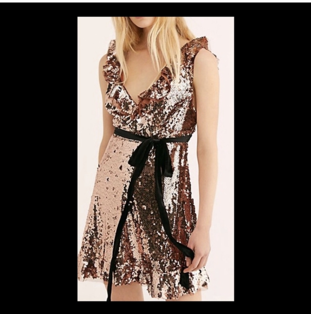 Free People Sequin Tribeca Dress